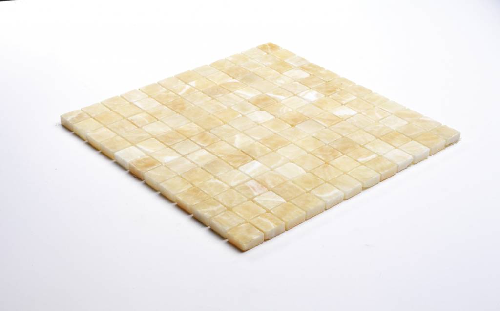 Elegance Gold Naturstein Mosaikfliesen  in 30x30 cm