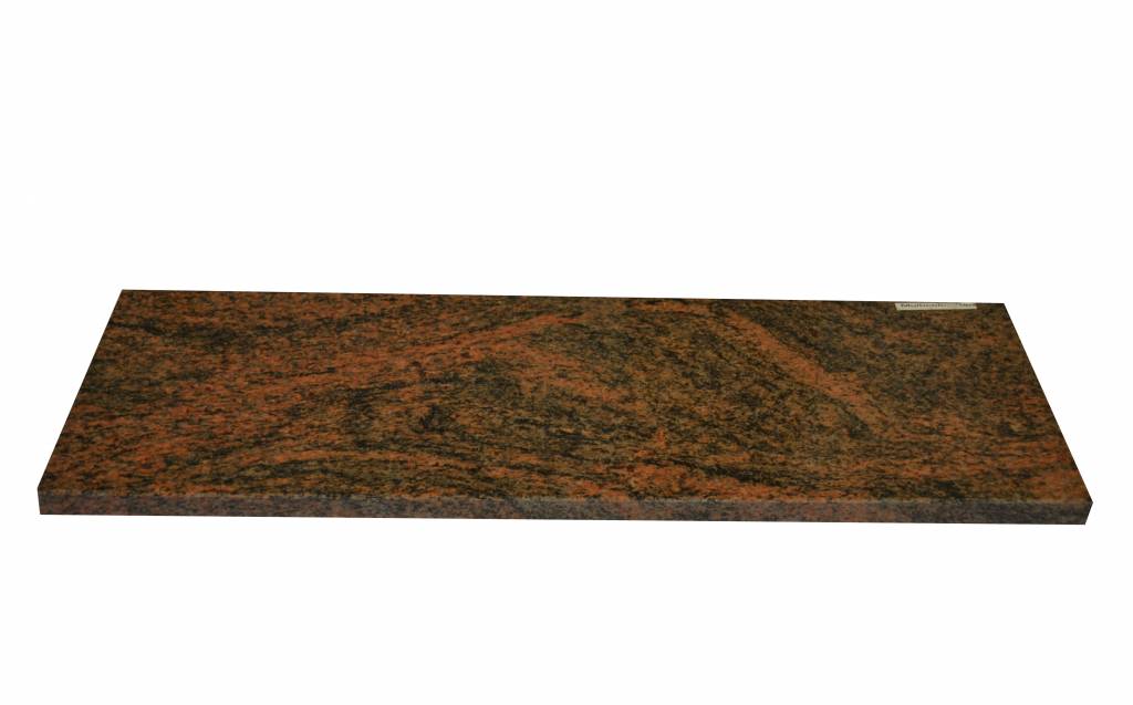 Multicolor Red 100x20x2 cm Natuurstenen vensterbank