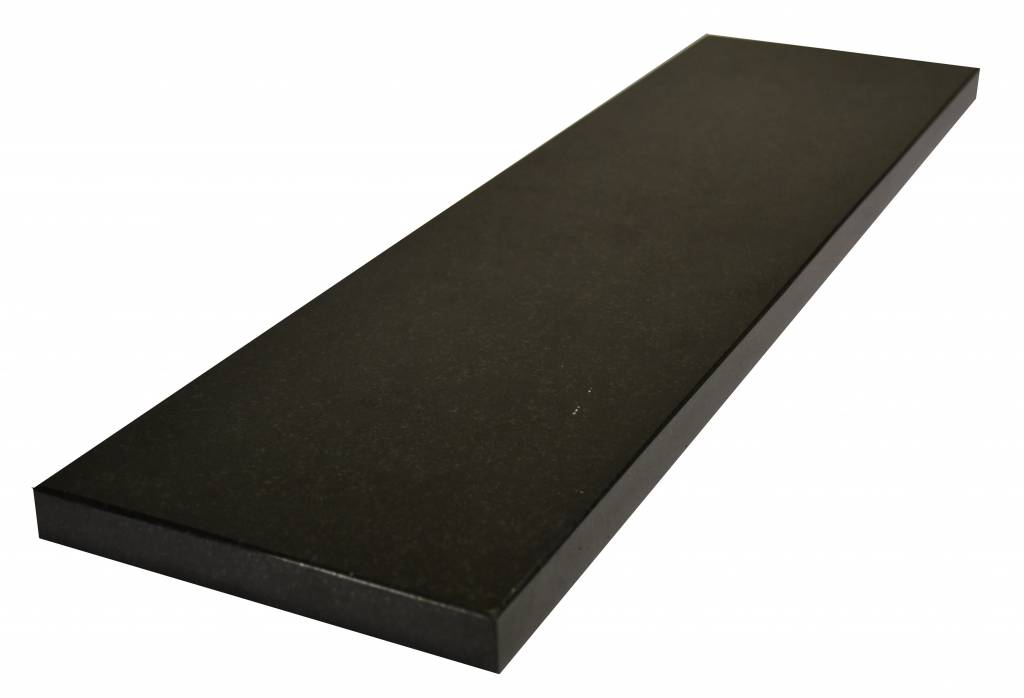 Nero Assoluto Black 100x20x2 cm Parapet z kamienia naturalnego