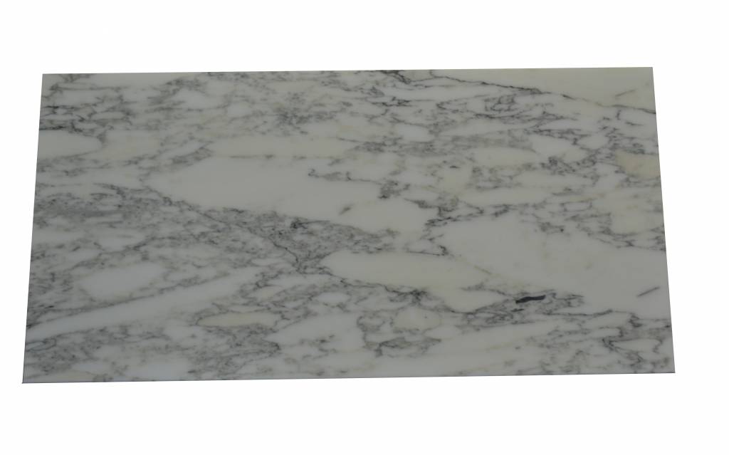 Arabescato Marmorfliesen Poliert, Gefast, Kalibriert Premium Qualität in 61x30,5x1 cm