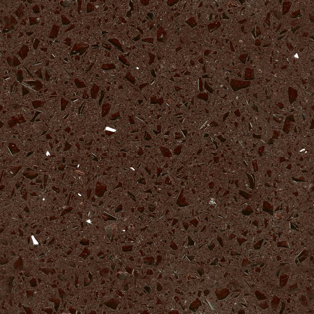 Starlight Brown Quarzkomposit Fliesen Poliert, Gefast, Kalibriert, Premium Qualität  in 60x30x1 cm