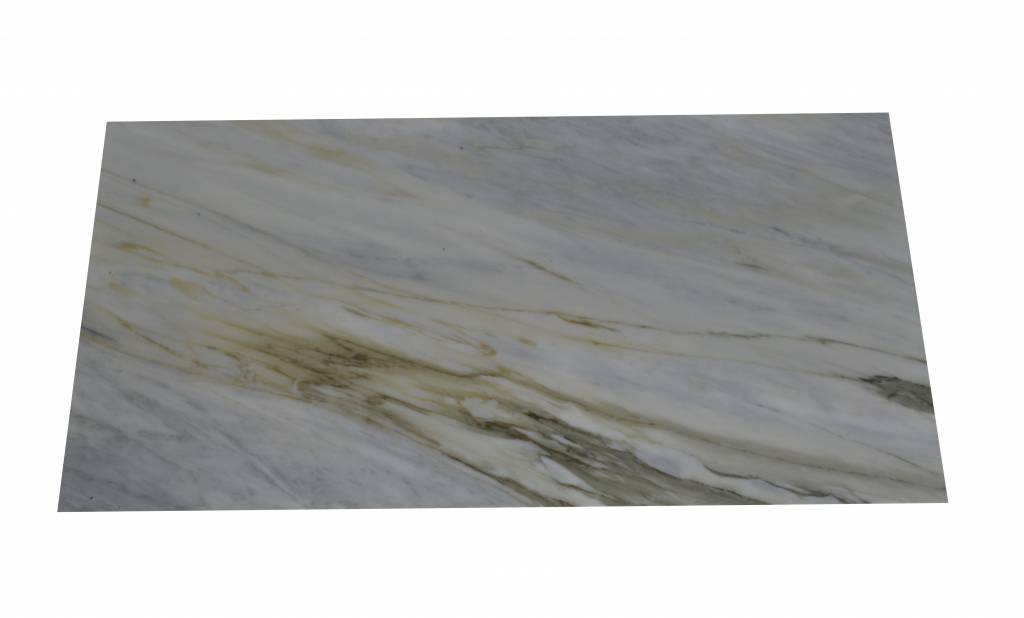 Calacatta Bluette Marmorfliesen Poliert, Gefast, Kalibriert Premium Qualität in 61x30,5x1 cm 