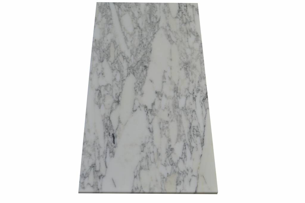 Arabescato Marmorfliesen Poliert, Gefast, Kalibriert Premium Qualität in 61x30,5x1 cm