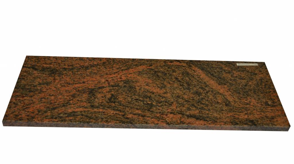 Multicolor Red 100x20x2 cm Natuurstenen vensterbank