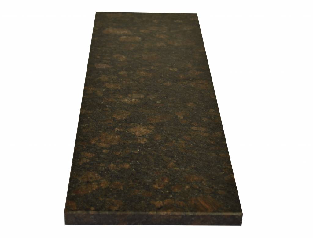Tan Brown 100x20x2 cm Naturstein Granit Fensterbank