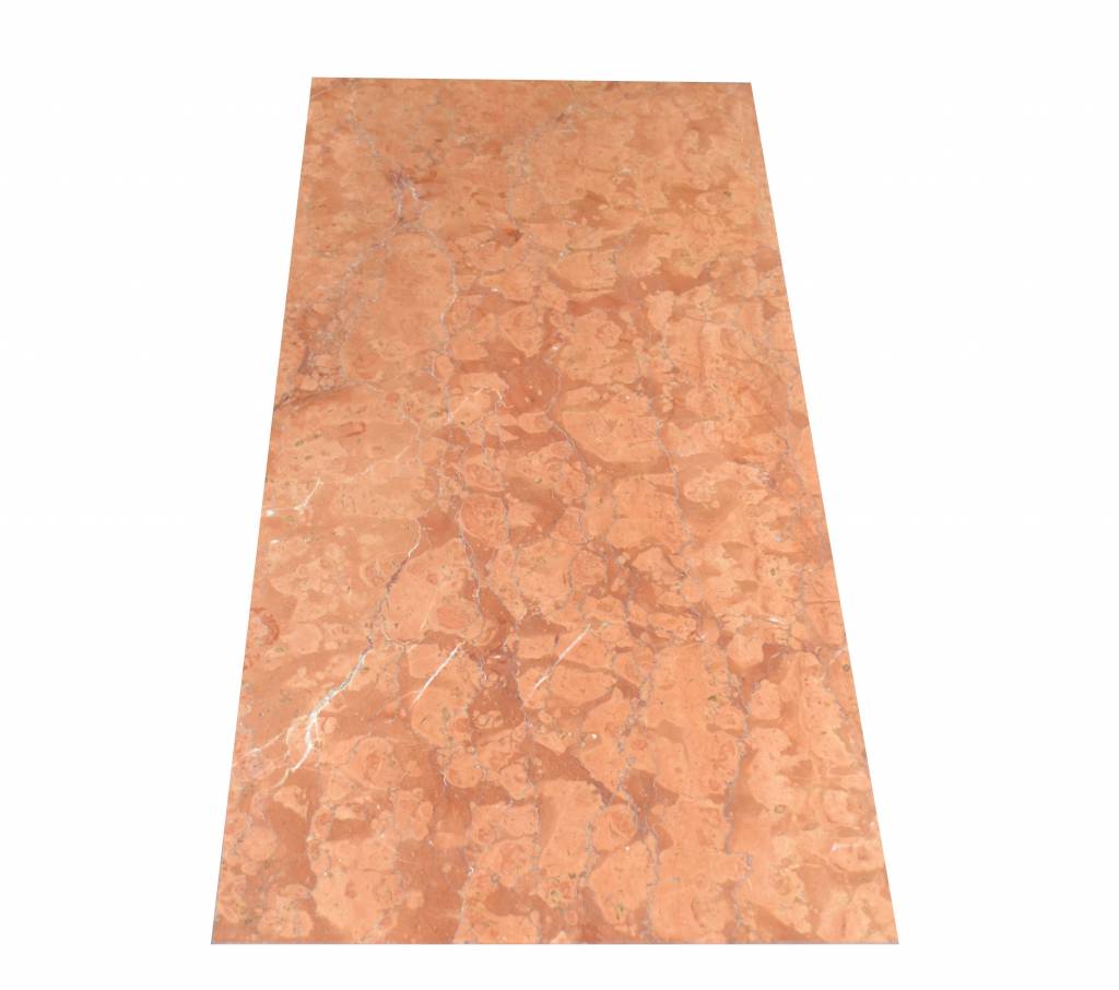 Rosso Verona Marmorfliesen Poliert, Gefast, Kalibriert Premium Qualität in 61x30,5x1 cm