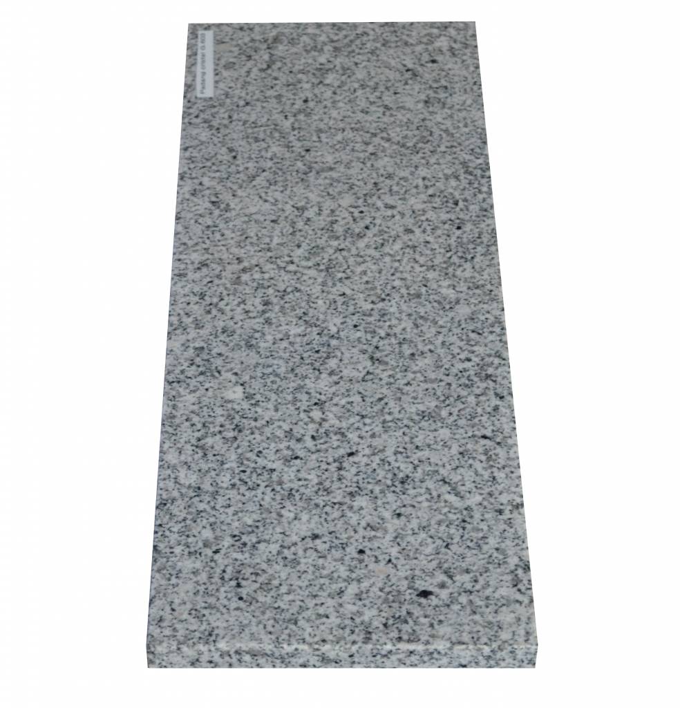 Padang Crystal Bianco 100x20x2 cm Naturstein Granit Fensterbank 