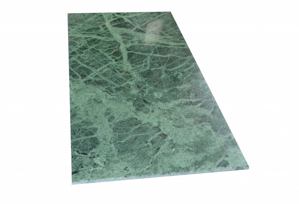 Verde Guatemala Marmorfliesen Poliert, Gefast, Kalibriert Premium Qualität in 61x30,5x1 cm