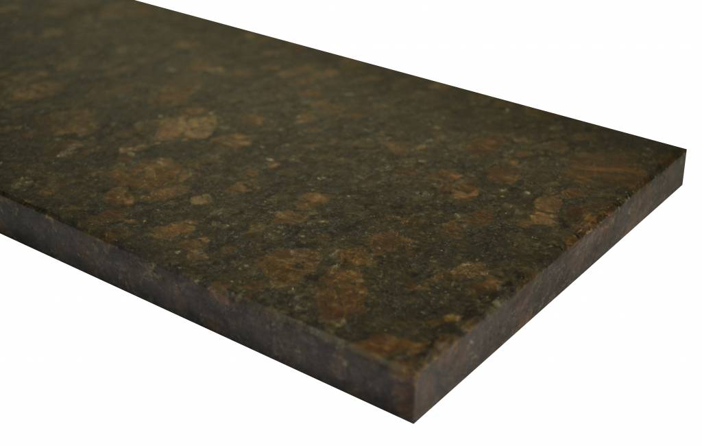 Tan Brown 100x20x2 cm Naturstein Granit Fensterbank