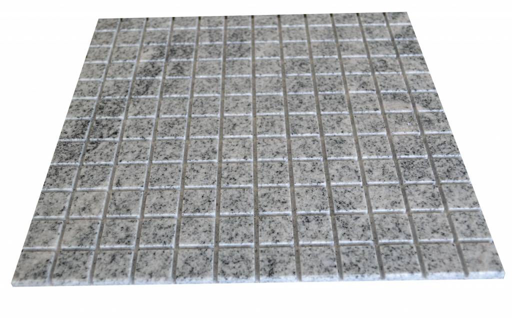 Viscount White Granit Mosaikfliesen  in 30x30 cm