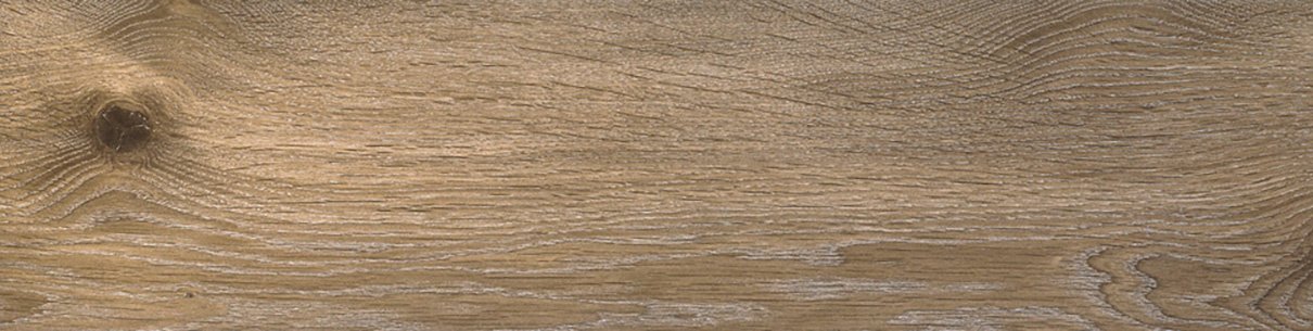 Terrassenplatten Feinsteinzeug Holzoptik Brown Light 121x30,5x2 cm