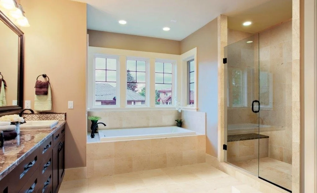 Crema Marfil Marmorfliesen Poliert, Gefast, Kalibriert Premium Qualität in 61x30,5x1 cm 