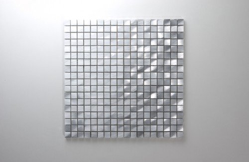 Novo Silber Metall Mosaic tiles  Premium quality in 30x30 cm