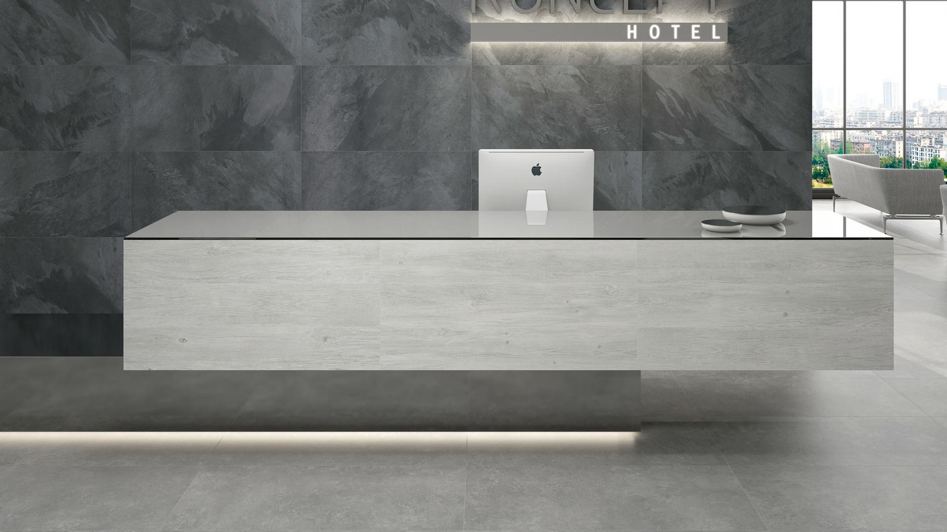 Bodenfliesen K.SLATE SILVER Matt 60x120 cm