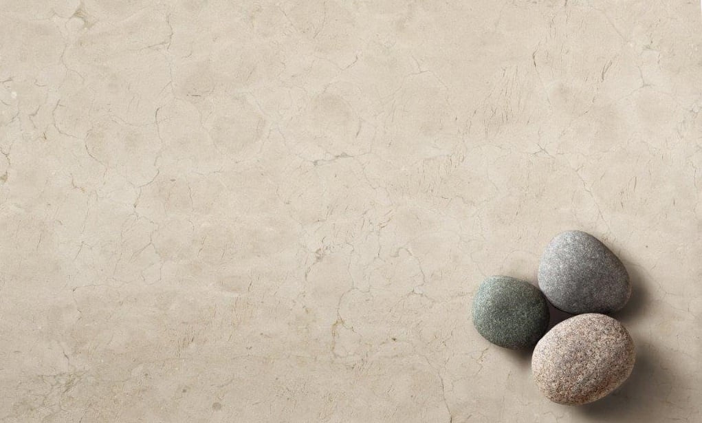 Crema Marfil Marmorfliesen Poliert, Gefast, Kalibriert Premium Qualität in 61x30,5x1 cm 