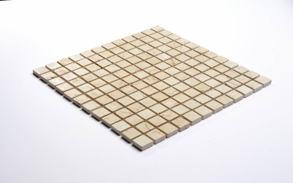Rosa Perlino Naturstein Mosaic tiles  in 30x30 cm