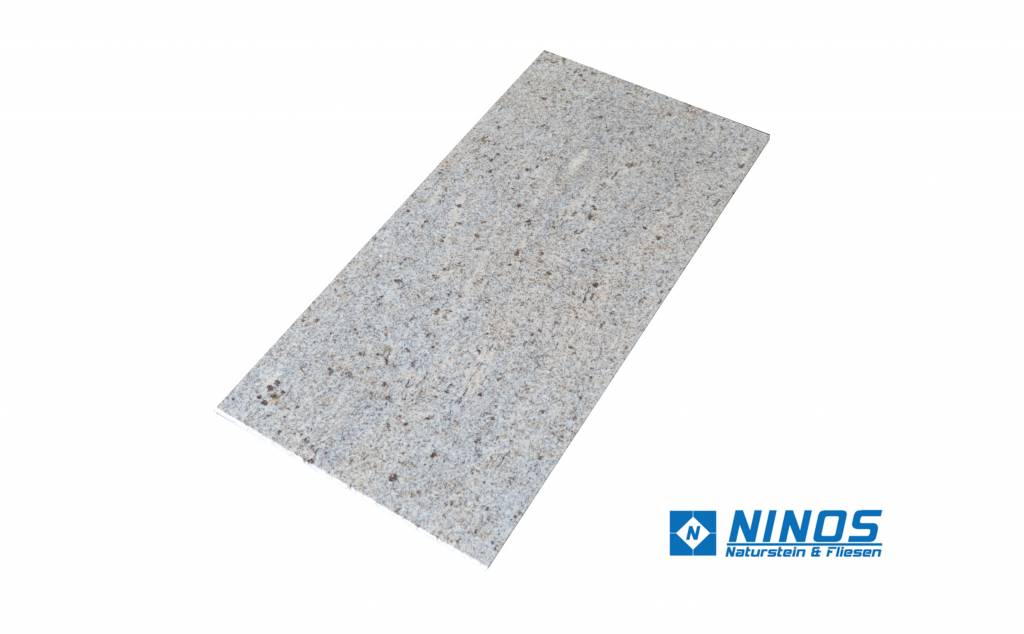 New Kashmir Cream Granitfliesen Geschliffen Premium Qualität in 40x40x1 cm