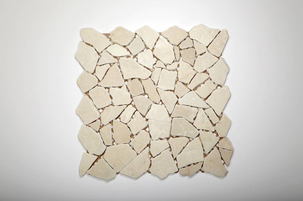 Biancone Naturstein Mosaikfliesen  in 30x30 cm