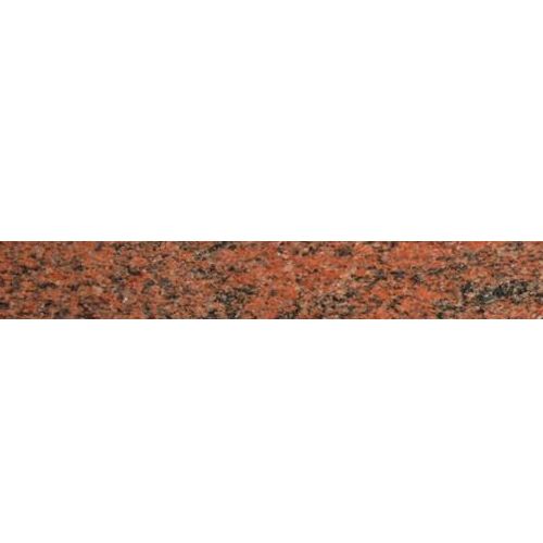 Multicolor Red Granieten plinten, gepolijst, geconserveerd, gekalibreerd