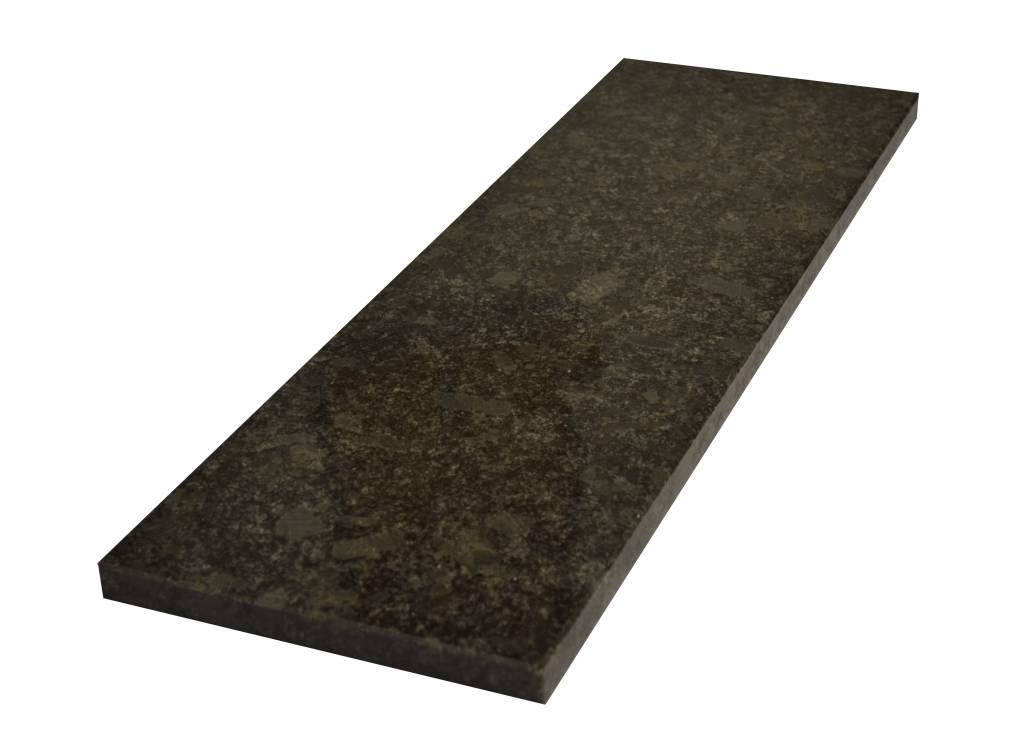 Steel Grey 100x20x2 cm Naturstein Fensterbank