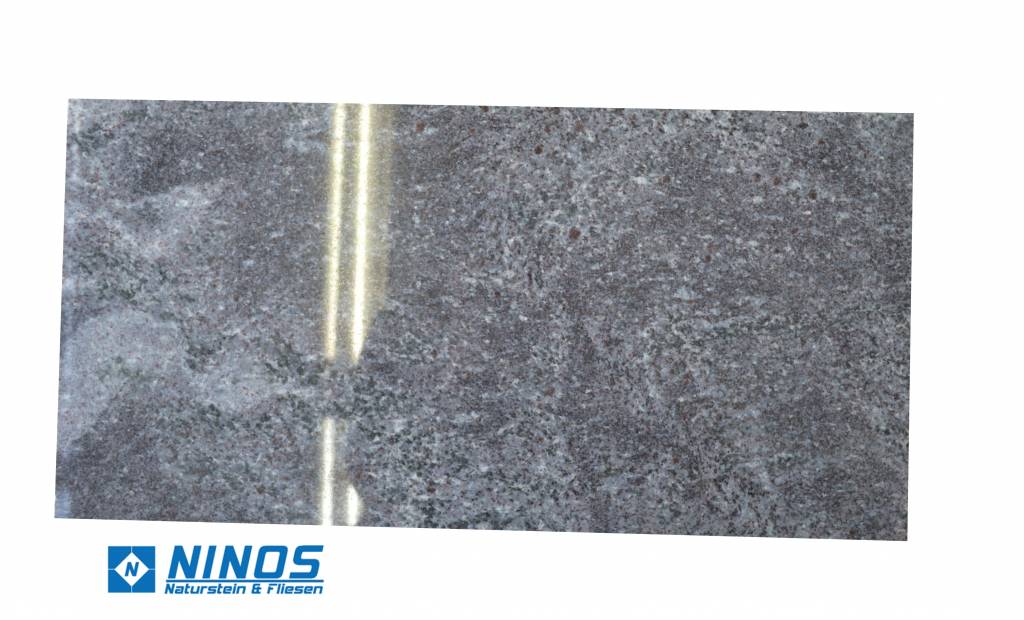 Vizag Blue Granitfliesen Geflammt Premium Qualität in 60x40x1 cm