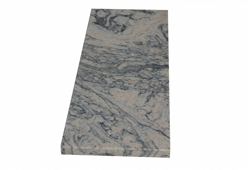 Juparana China 100x20x2 cm Naturstein Fensterbank