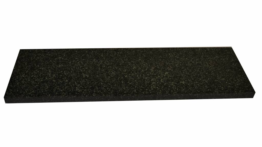 Nero Black 100x20x2 cm Naturstein Fensterbank
