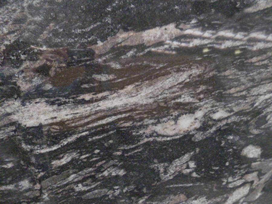 Black Forest Dalles en granit brillant qualité premium in 61x30,5x1 cm