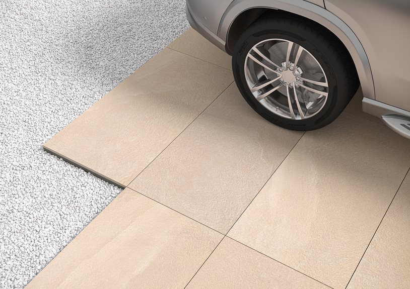  Carrelage Exterieur Feinsteinzeug Lounge GOLD SAND STRUKTURA REKT. 20MM MAT. 59,5X59,5  