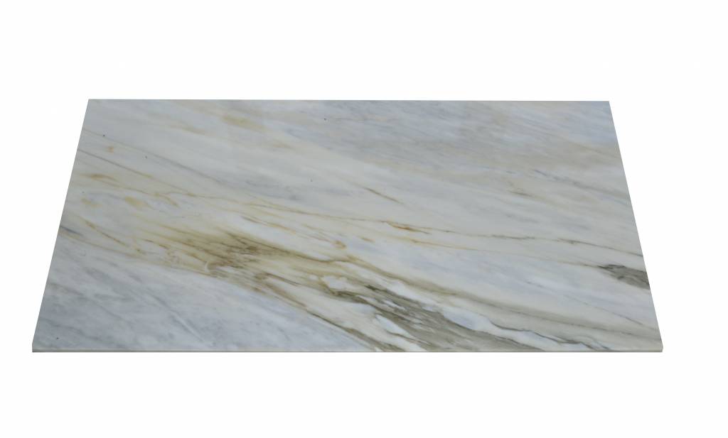 Calacatta Bluette Marmorfliesen Poliert, Gefast, Kalibriert Premium Qualität in 61x30,5x1 cm 