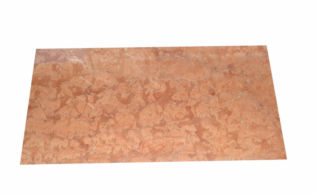 Rosso Verona Marmorfliesen Poliert, Gefast, Kalibriert Premium Qualität in 61x30,5x1 cm