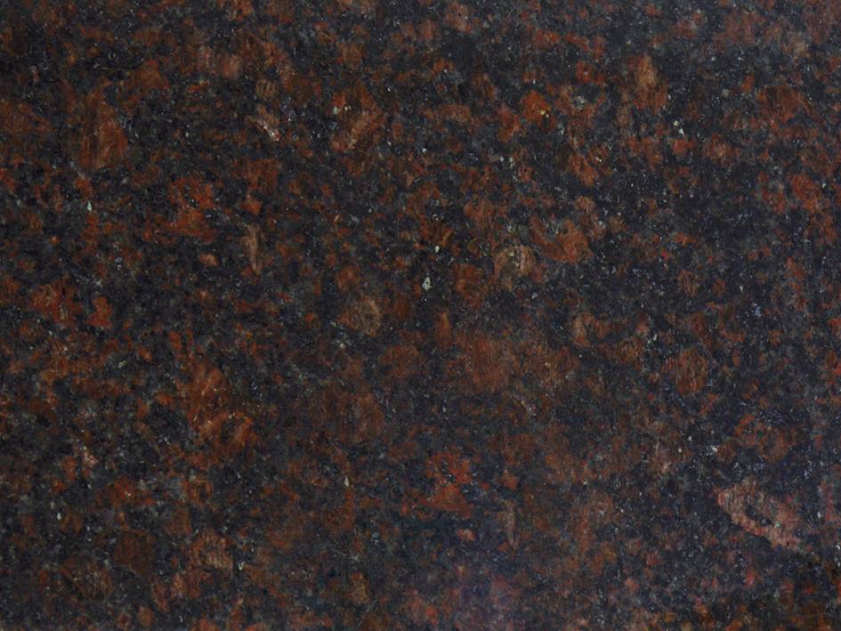 Granittreppe 1/2 Tan Brown, 1 Stufe + 1 Setzstufe + 1 Sockel