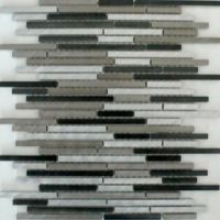 Rodio Slim Metall Mosaikfliesen  Premium Qualität in 30x30 cm