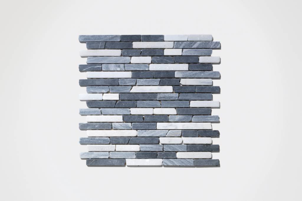 Nero Naturstein Mosaikfliesen  in 30x30 cm