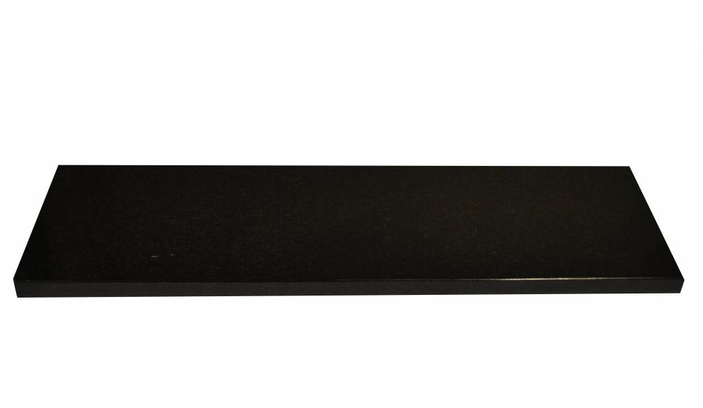 Nero Assoluto Black 100x20x2 cm Naturstein Fensterbank