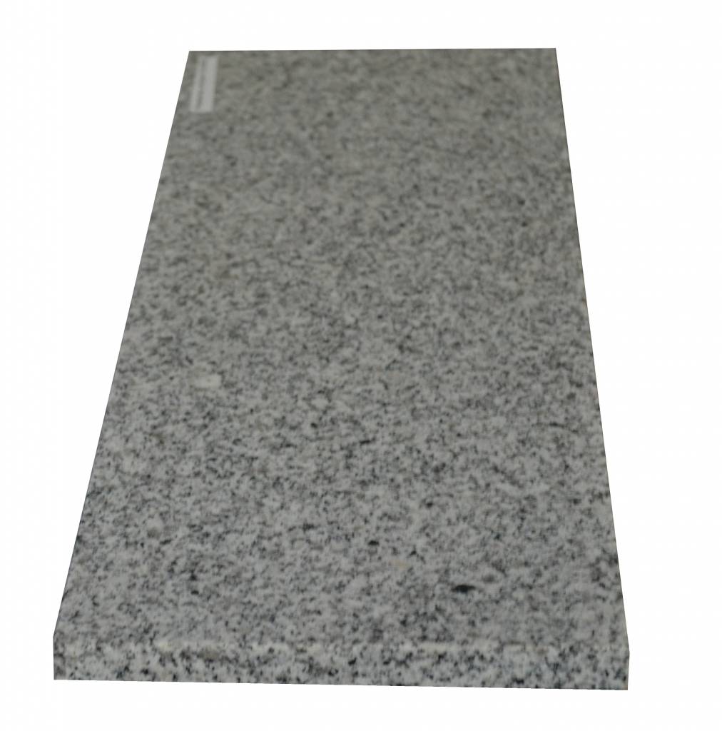 Padang Crystal Bianco 100x20x2 cm Naturstein Granit Fensterbank 