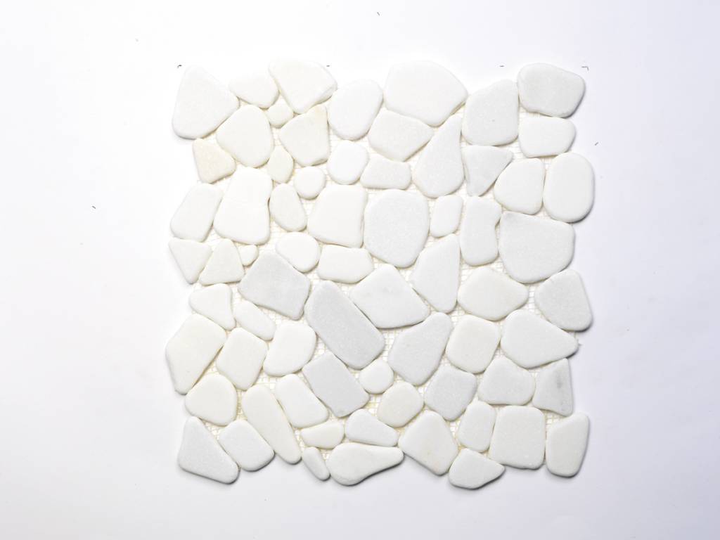 Asia Weiß Naturstein Mosaikfliesen  in 30x30 cm