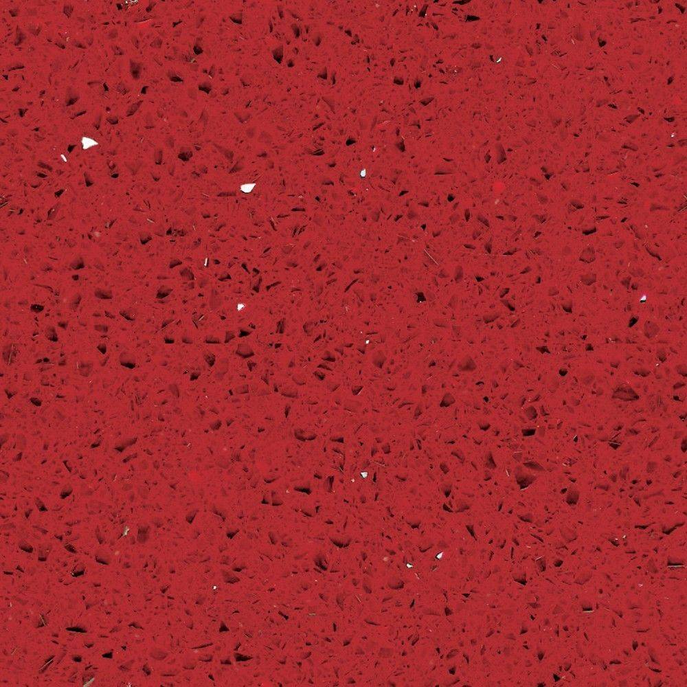 Starlight Red Quarzkomposit Fliesen Poliert, Gefast, Kalibriert, Premium Qualität  in 60x30x1 cm