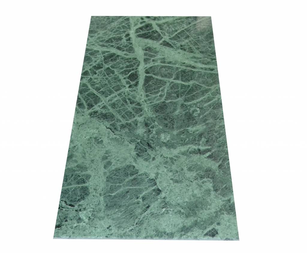 Verde Guatemala Marmorfliesen Poliert, Gefast, Kalibriert Premium Qualität in 61x30,5x1 cm